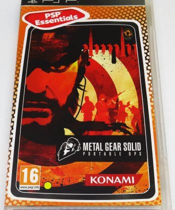 Metal Gear Solid: Portable Ops PSP