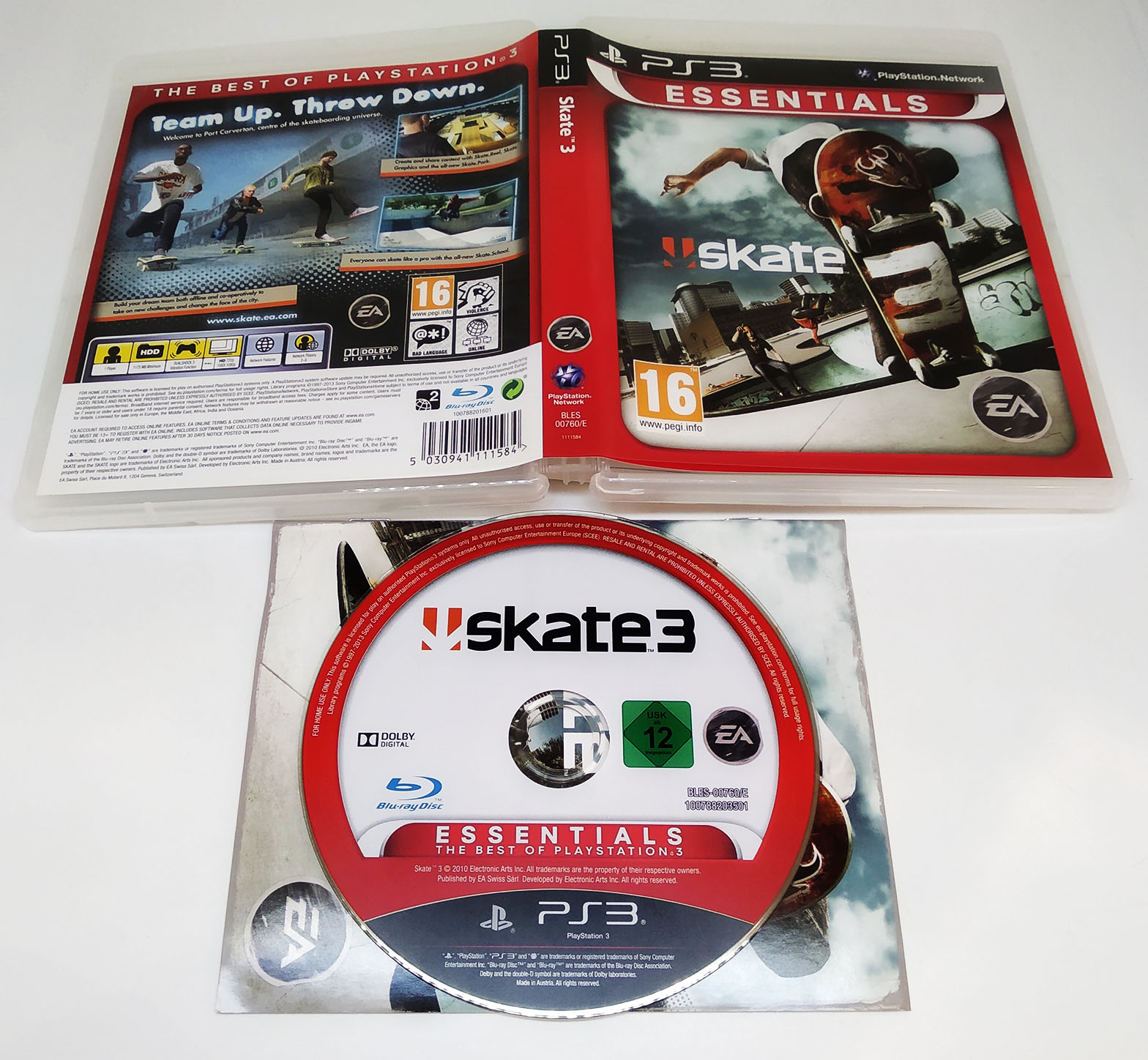 Skate 3 PS3 Essentials (Seminovo) - Play n' Play