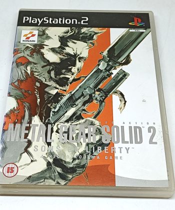 metal gear solid 2 ps2