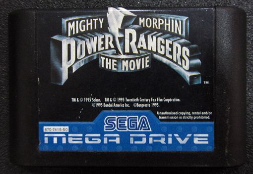 Power Rangers: The Movie MEGA DRIVE