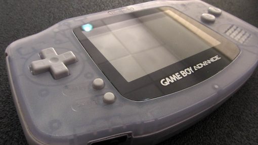 Consola Usada Nintendo Game Boy Advance Transparente