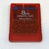 memory card 8mb red ps2