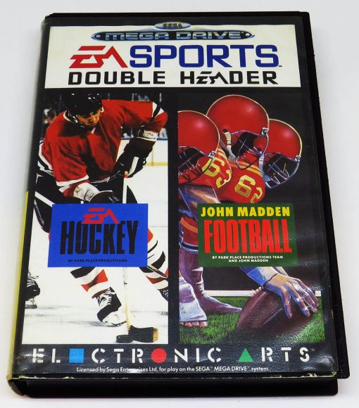 EA Sports Double Header: John Madden Football & EA Hockey MEGA DRIVE