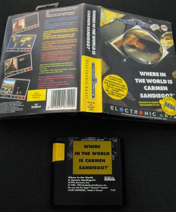 Where in the World is Carmen Sandiego MEGA DRIVE