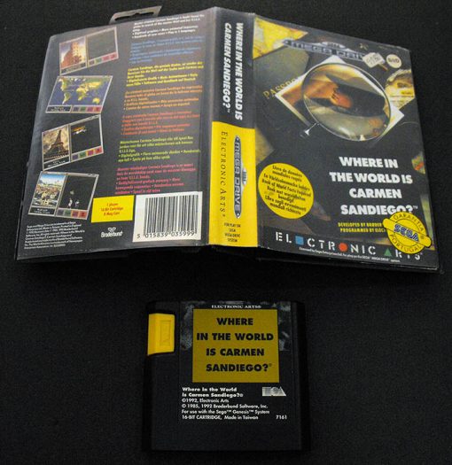 Where in the World is Carmen Sandiego MEGA DRIVE