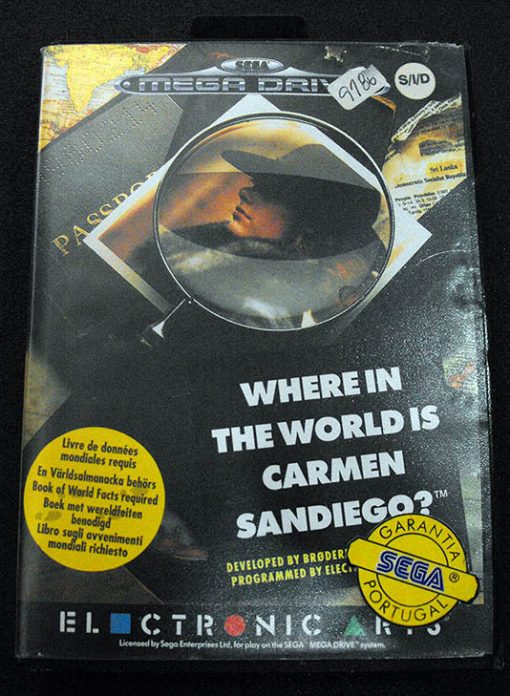Where in the World is Carmen Sandiego MEGA DRIVE