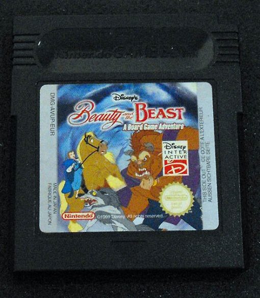 Beauty & The Beast: A Board Game Adventure GAME BOY