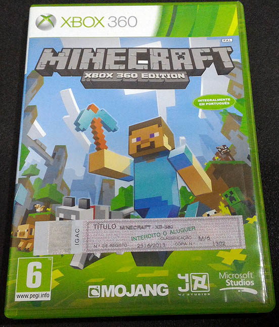 Minecraft Xbox 360 Edition  Jogo de Videogame Xbox 360 Usado