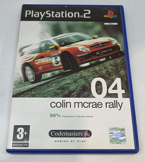 colin mcrae rally 04 ps2