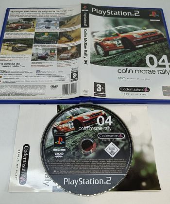 colin mcrae rally 04 ps2 2