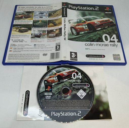 colin mcrae rally 04 ps2 2