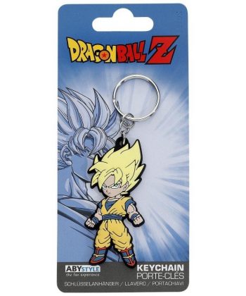 DRAGON BALL - Keychain PVC Goku Super Saiyan MERCH