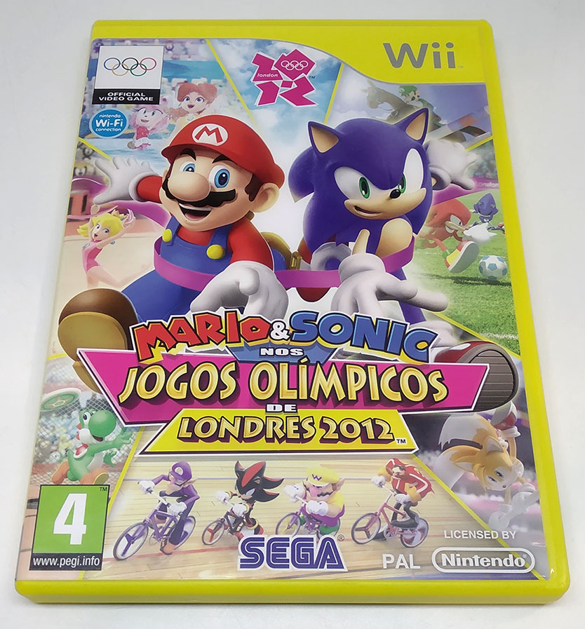 Mario & Sonic nos Jogos Olímpicos de Londres 2012 WII (Seminovo