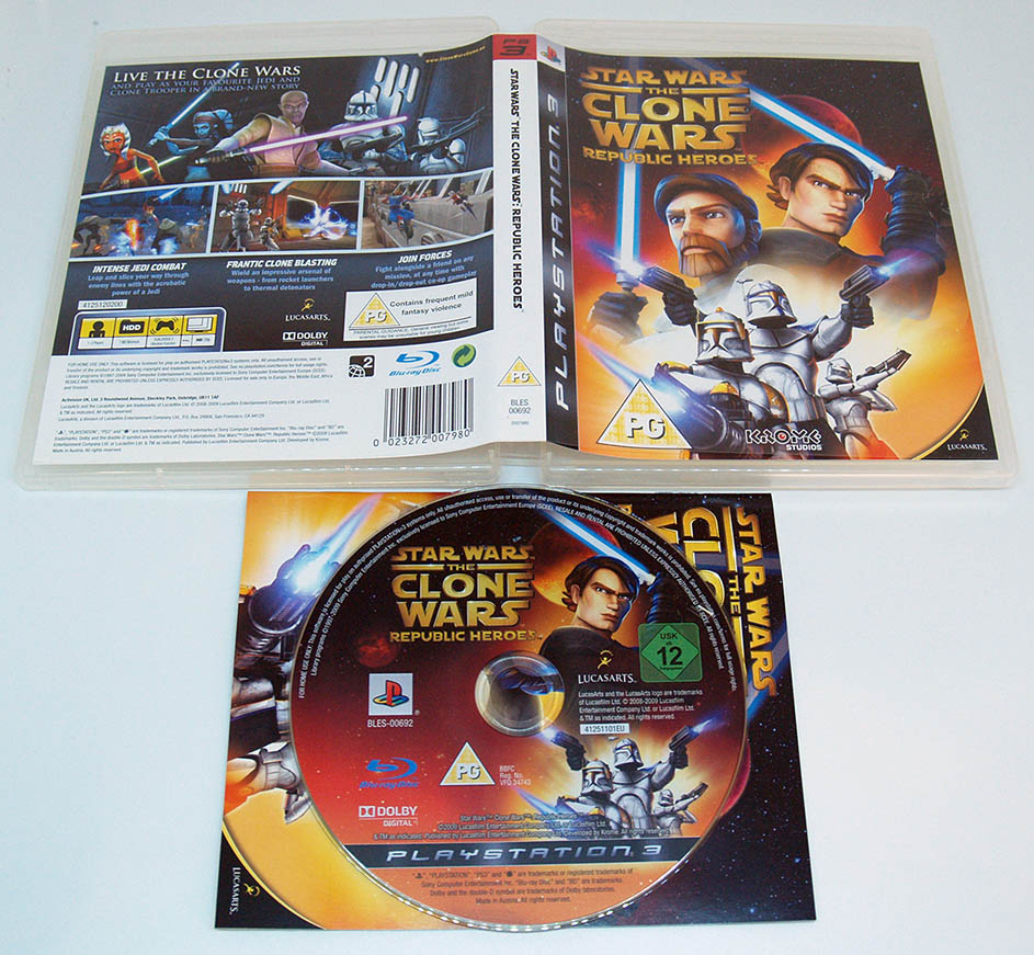 Star Wars: The Clone Wars - Republic Heroes PS3 (Seminovo) - Play n' Play