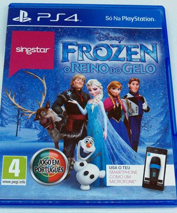Singstar Frozen: O Reino do Gelo PS4