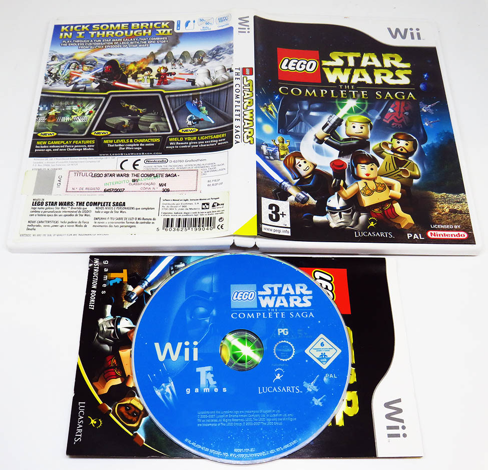 Lego Star Wars: The Complete Saga WII (Seminovo) - Play n' Play
