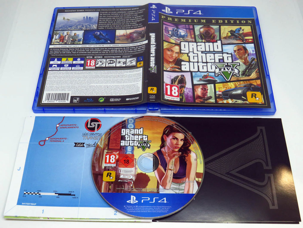 Grand Theft Auto V - Premium Edition PS4 (Seminovo) - Play n' Play