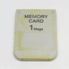Acessório Usado Playstation Memory Card 3rd Party Branco