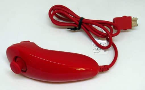 Acessório Usado Wii Comando Nunchuk Vermelho