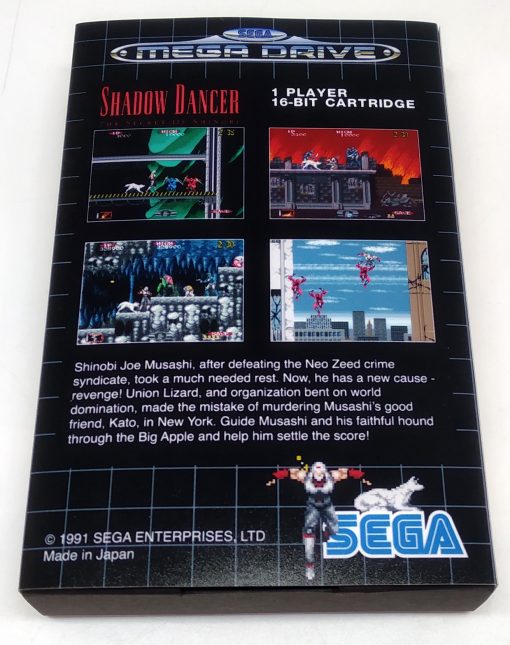 Shadow Dancer: The Secret of Shinobi (Reprodução) MEGA DRIVE
