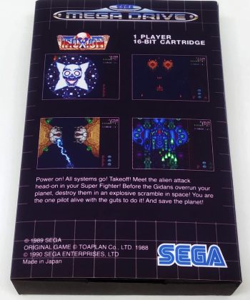Truxton (Reprodução) MEGA DRIVE