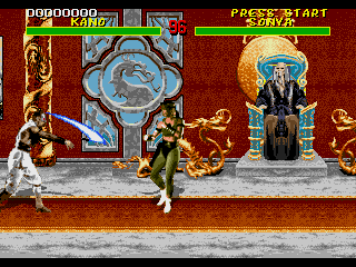 Mortal Kombat - Arcade Edition (RomHack) MEGA DRIVE