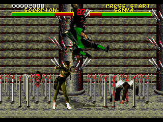 Mortal Kombat - Arcade Edition (RomHack) MEGA DRIVE