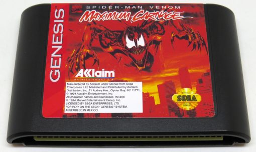 Spider-Man and Venom: Maximum Carnage (Reprodução) GENESIS (Mega Drive)