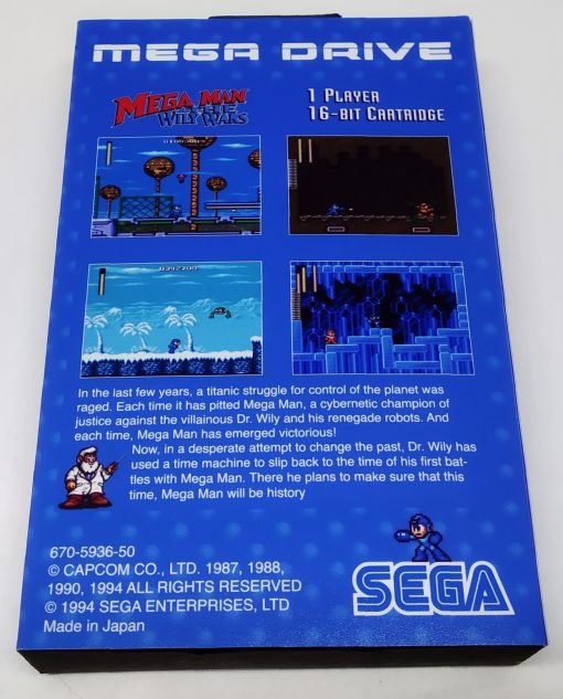 Mega Drive Mega Man: The Wily Wars