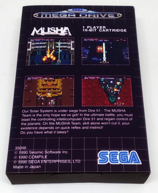 Mega Drive M.U.S.H.A. (MUSHA)