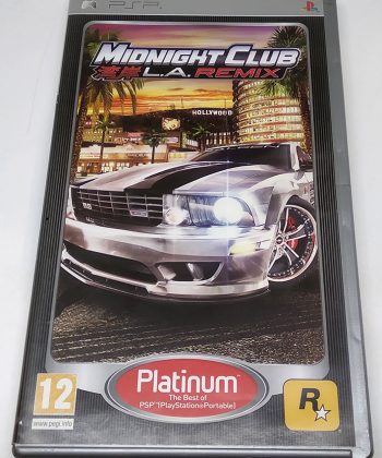 Midnight Club: LA Remix PSP Platinum