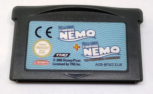 Finding Nemo + Finding Nemo: The Continued Adventures CART GAME BOY ADVANCE