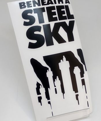 beneath a steel sky logo vinyl