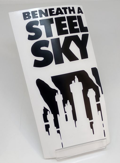 beneath a steel sky logo vinyl