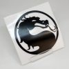 mortal kombat logo vinyl