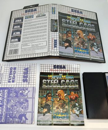 wwf wrestlemania steel cage challenge master system 2