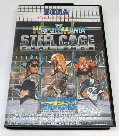 wwf wrestlemania steel cage challenge master system