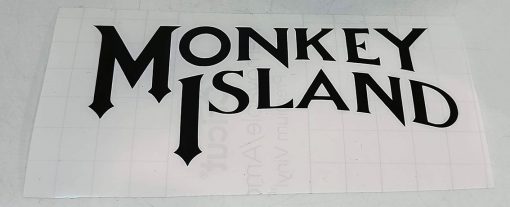monkey island logo vinyl 2
