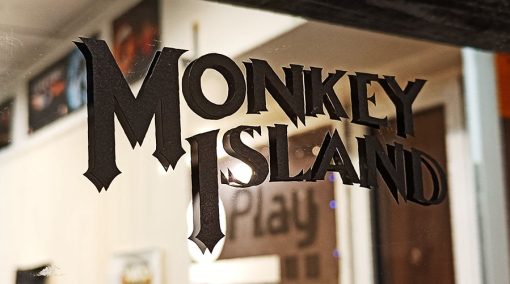 monkey island logo vinyl 4