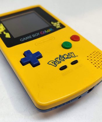 nintendo game boy color pokemon pikachu edition 2