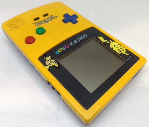 nintendo game boy color pokemon pikachu edition 3