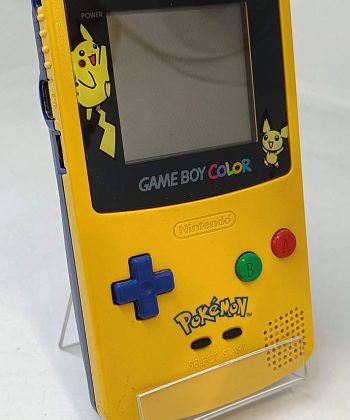 nintendo game boy color pokemon pikachu edition