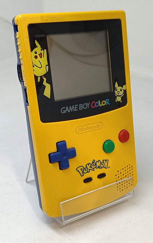 nintendo game boy color pokemon pikachu edition