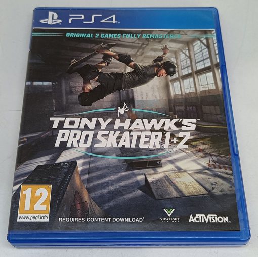 tony hawks pro skater 1 2 ps4