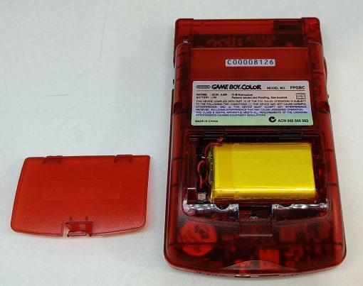 game boy color fpgbc red black 10