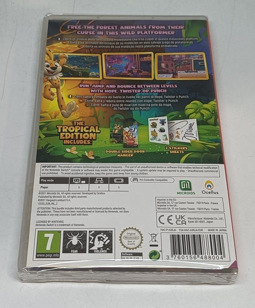 marsupilami hoobadventure collectors edition switch 4