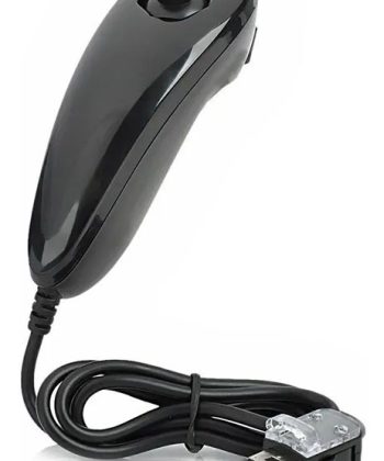 nunchuk black wii