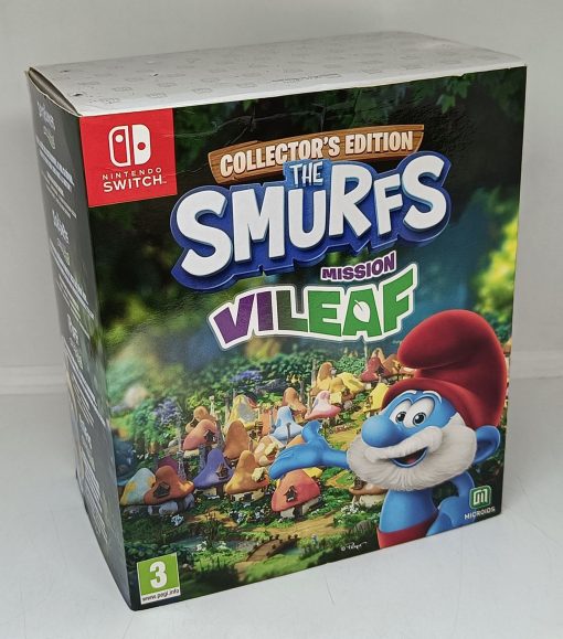 the smurfs mission vileaf collectors edition switch