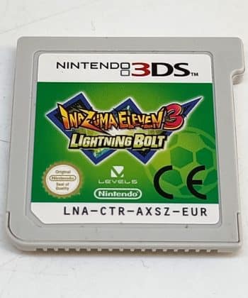 inazuma eleven 3 lightning bolt 3ds
